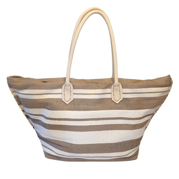 Tommy Bahama NEW Striped Tote - Picture 1 of 10